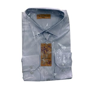 White Shirt, White Wood - Long Sleeve