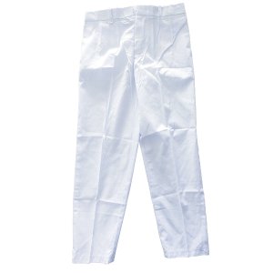 white trousers