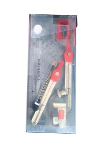 NATARAJ MATHSET (PLASTIC CASE)