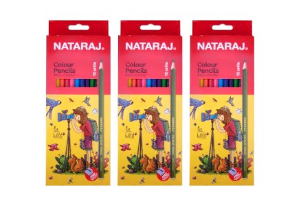 NATARAJ 12 COLOUR PENCIL